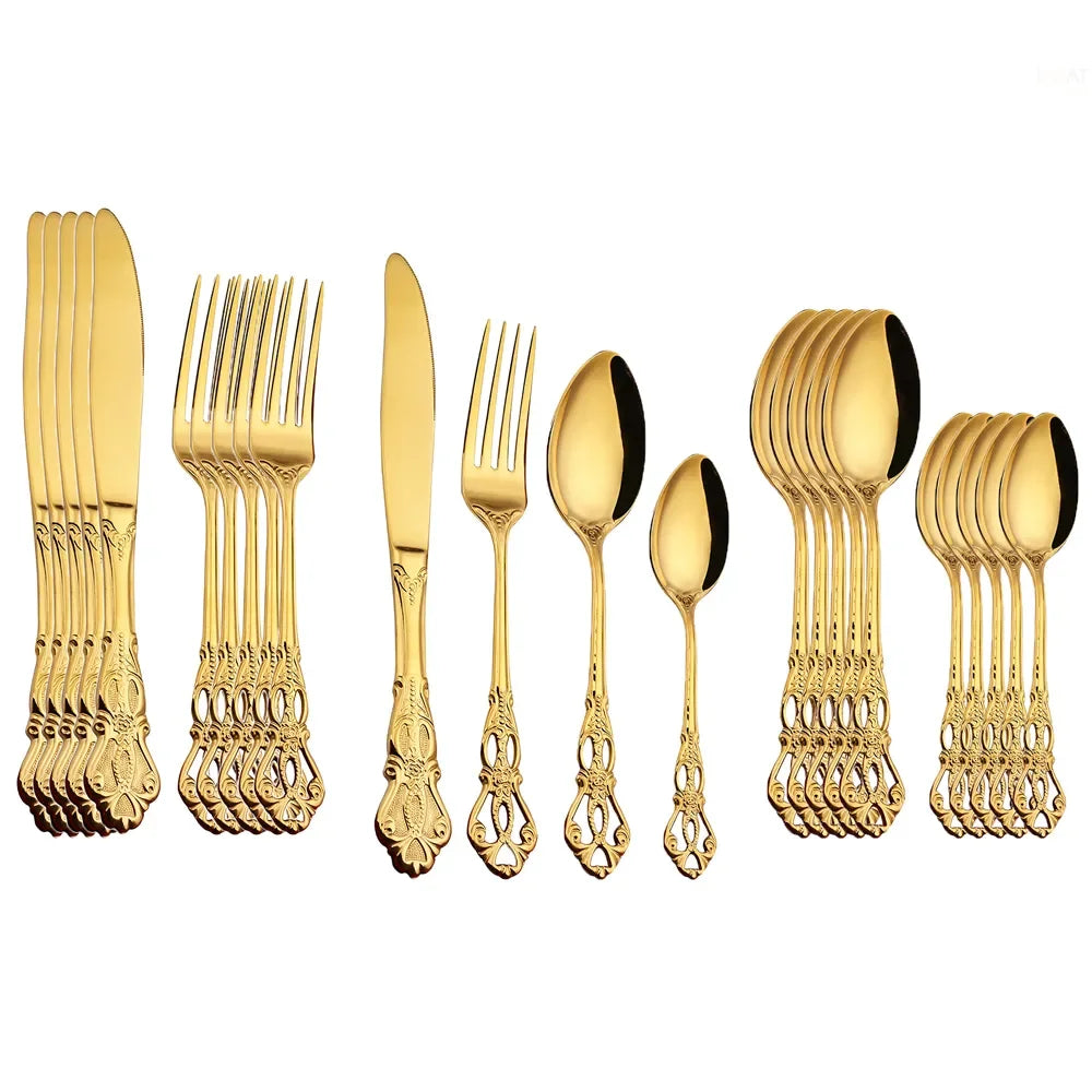 European Cutlery Set – 24 Pieces