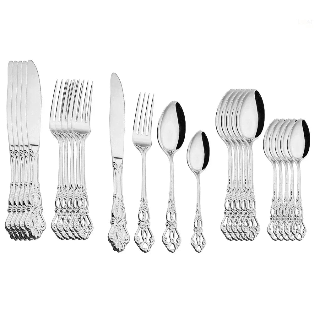 European Cutlery Set – 24 Pieces