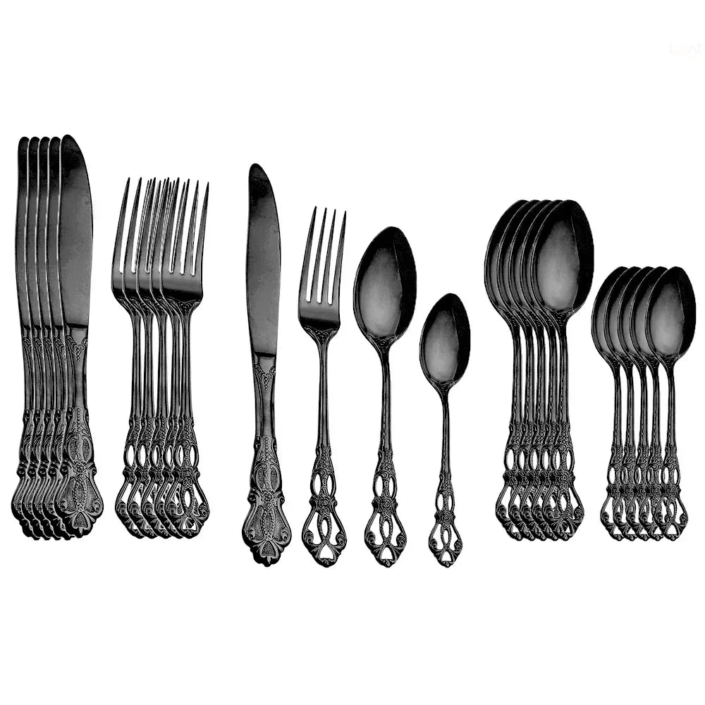 European Cutlery Set – 24 Pieces