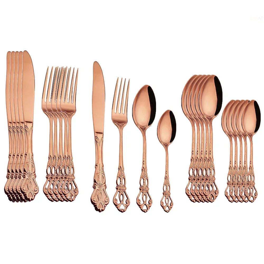 European Cutlery Set – 24 Pieces