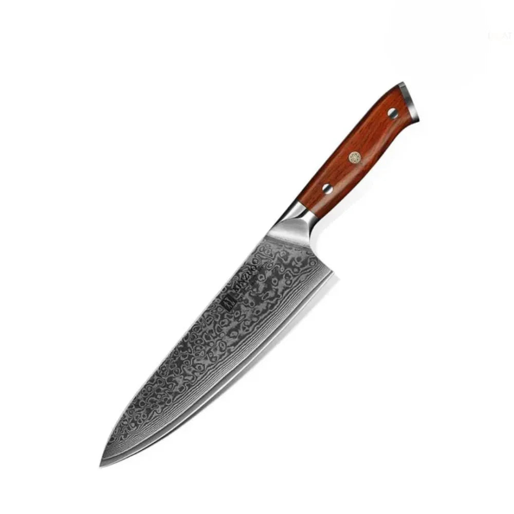 Damascus Steel BBQ Knife