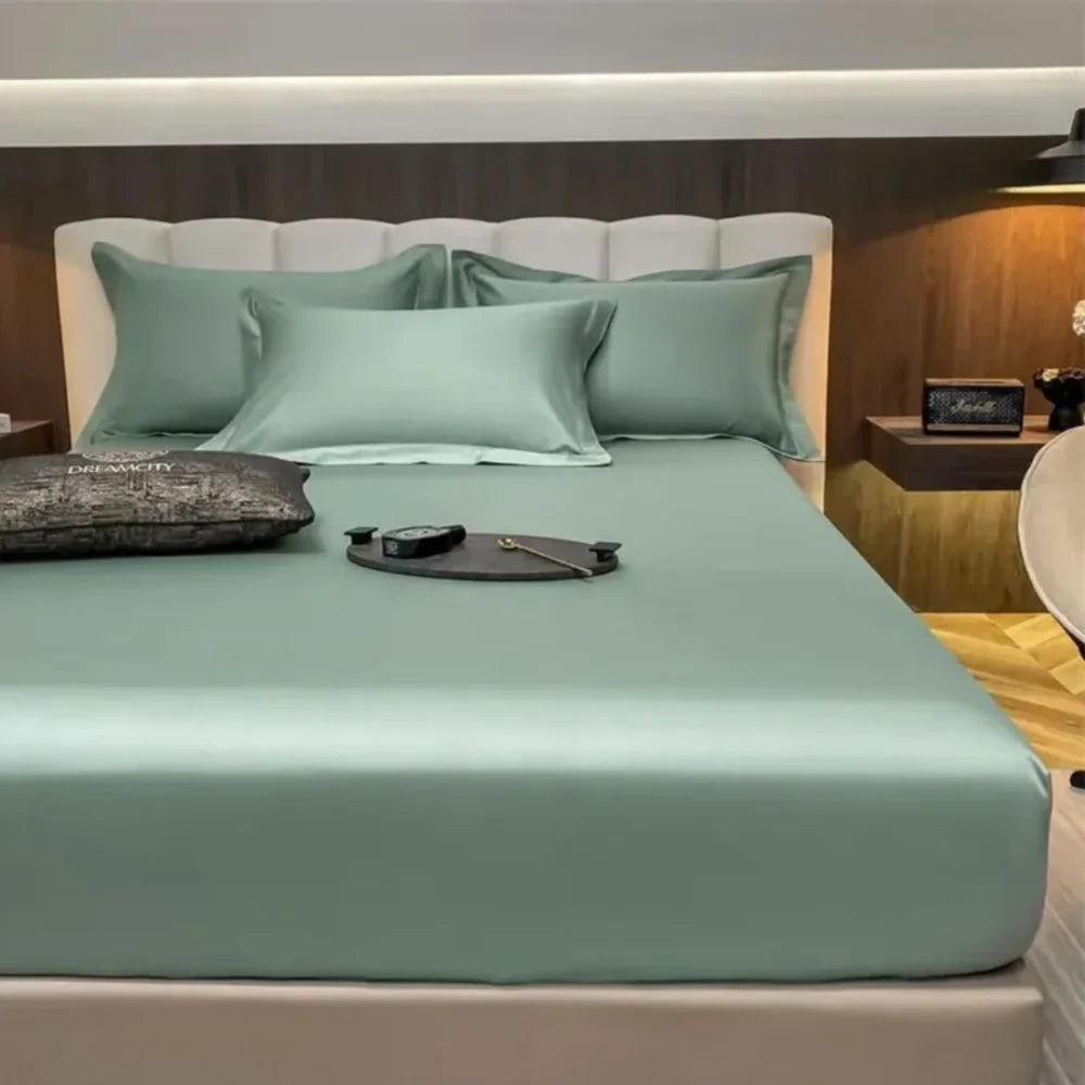 Luxury Silk Bedding Set – 4 Pieces
