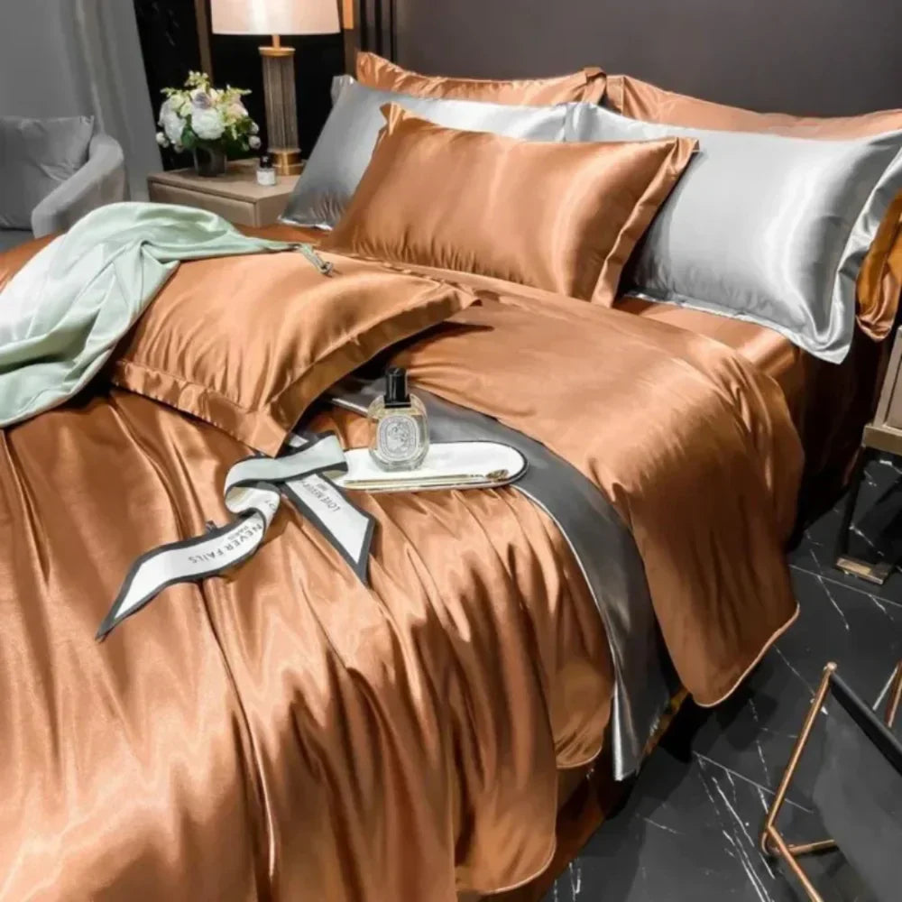 Paris Silk Bedding Set – 4 Pieces