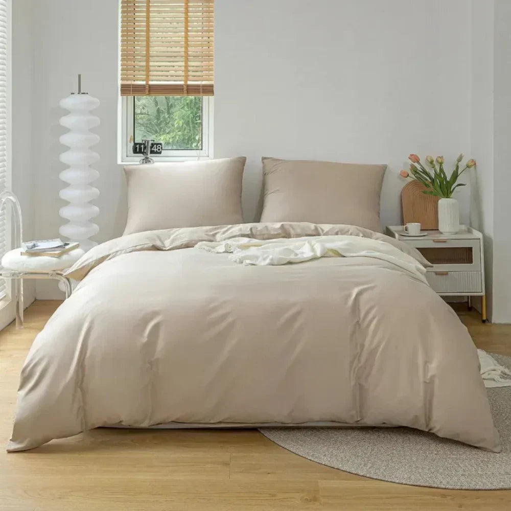 100% Cotton Duvet Cover Set – 3 Pieces