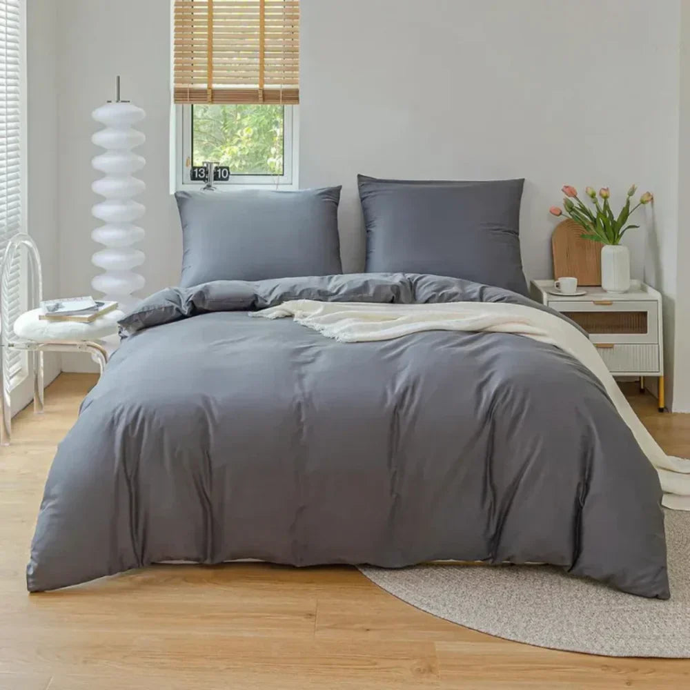 100% Cotton Duvet Cover Set – 3 Pieces