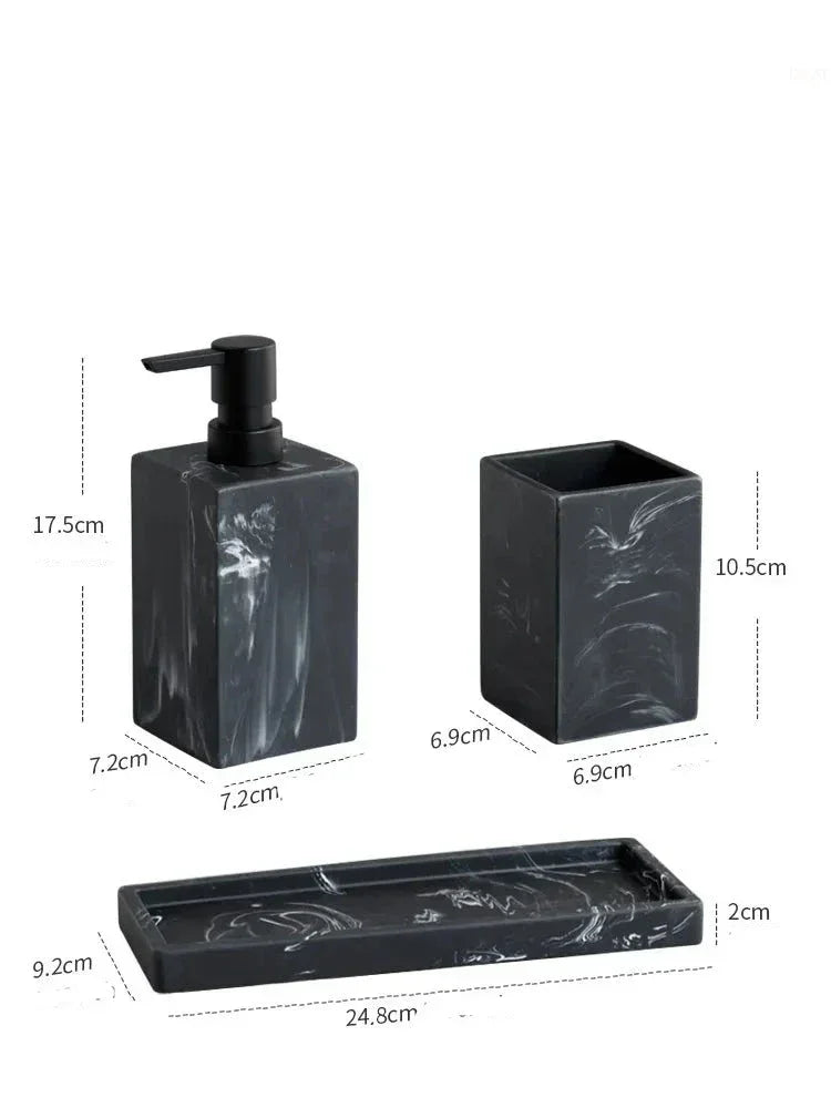 Luxury Marble Bathroom Set