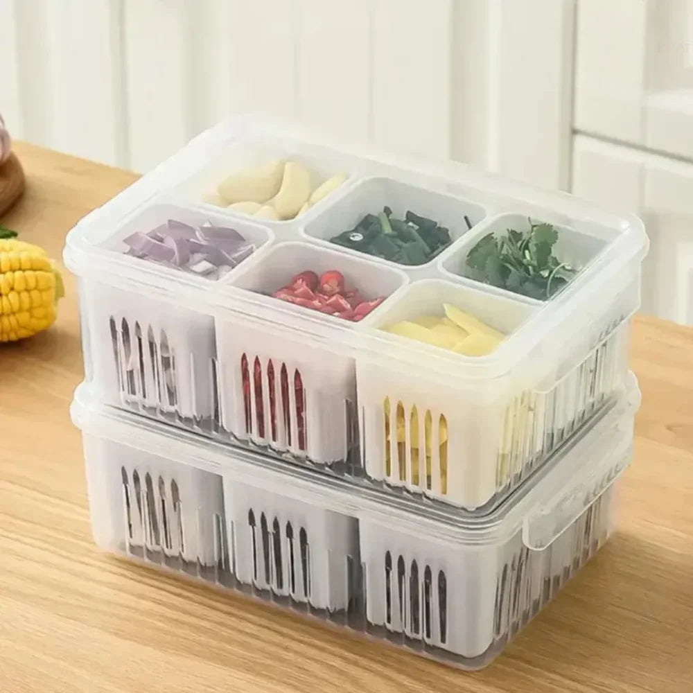 Refrigerator Organizer with Dividers