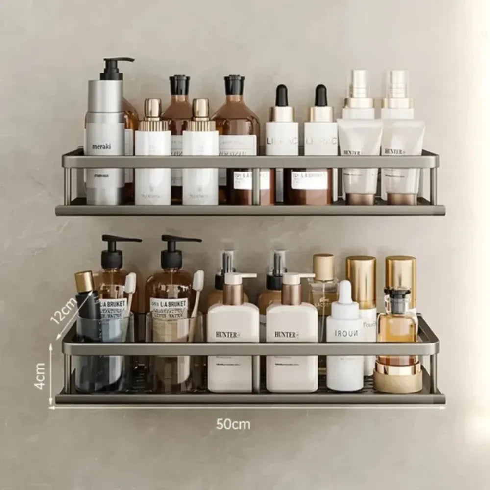 Aluminum Bathroom Shelf