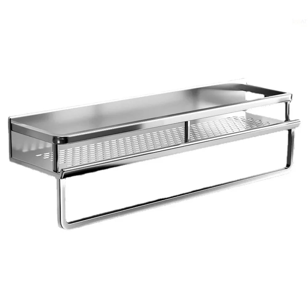 Fixed Aluminum Bathroom Shelf