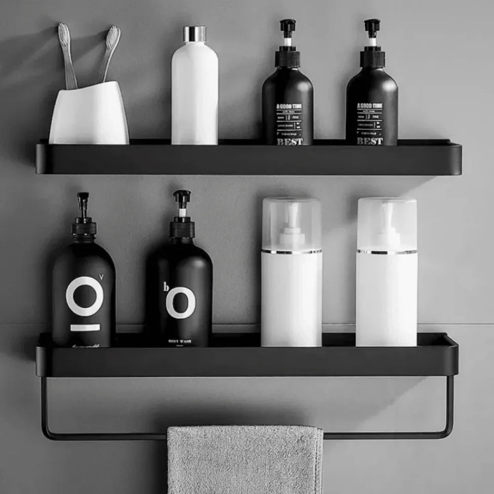 Luxury Glass Bathroom Organizer