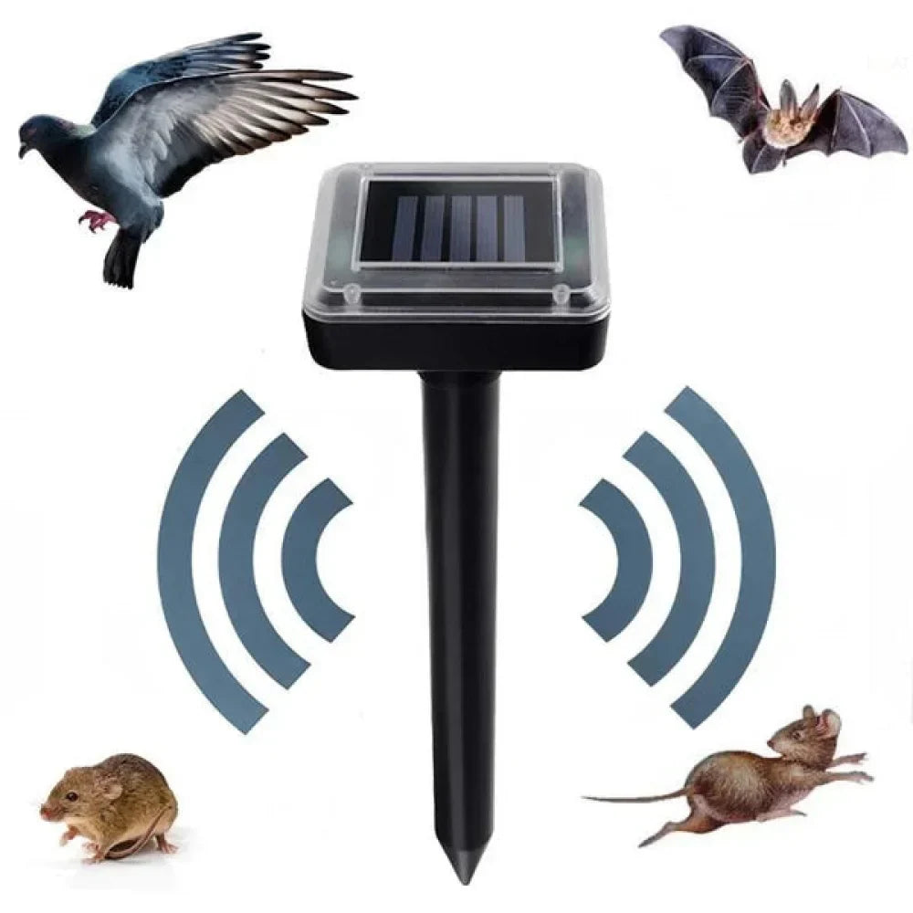 Solar Ultrasonic Pest Repellent 24h