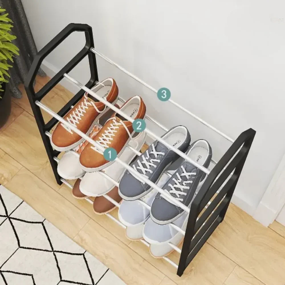 4-Tier Shoe Rack Organizer