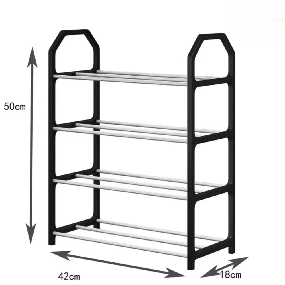 4-Tier Shoe Rack Organizer