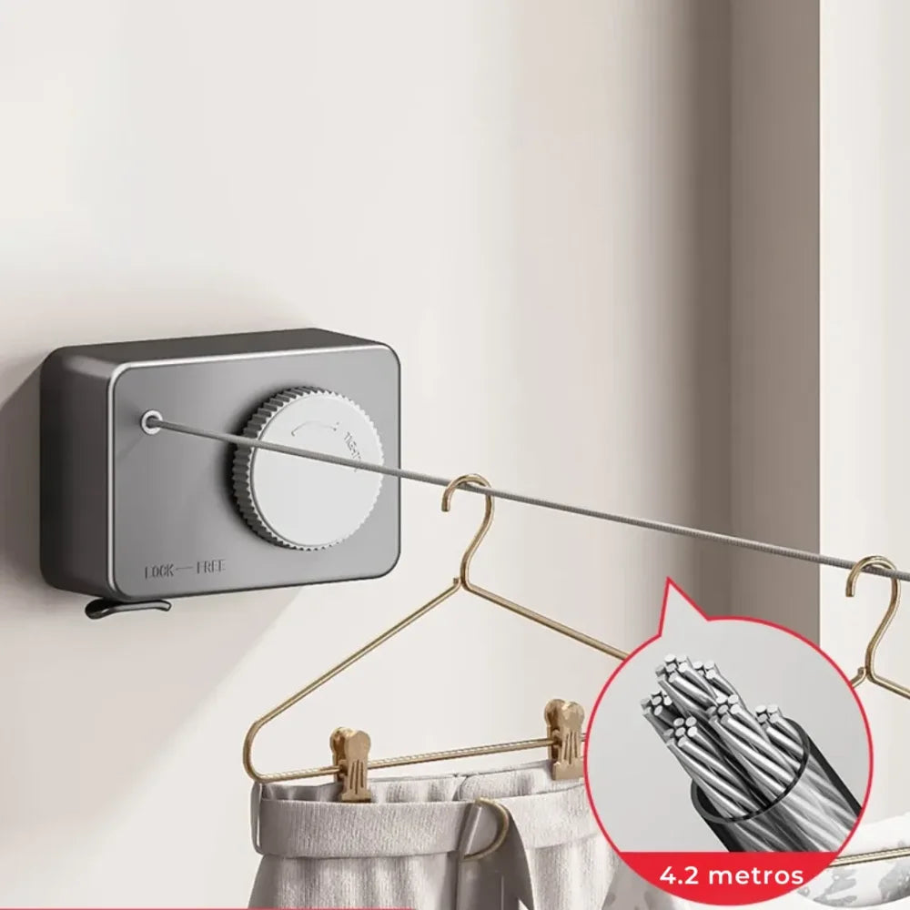 Retractable Invisible Steel Clothesline